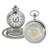 UPM Global LLC Selectively Gold-Layered Presidential Seal JFK Half Dollar Coin Pocket Watch