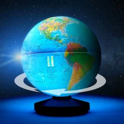 Replogle Globes Partners, LLC. Self-Rotating Illuminating Globe