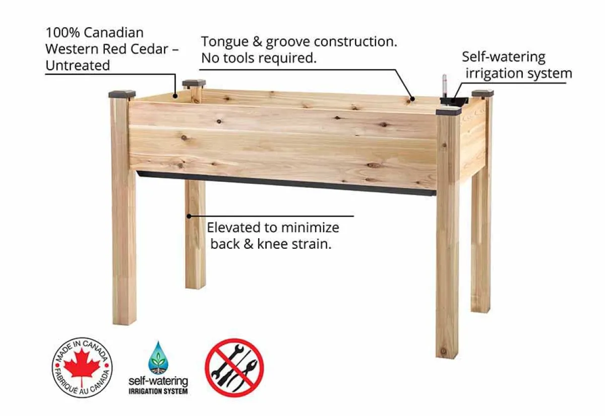 Dobi u0026 Associates, Inc. Self-Watering Planter