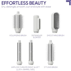 Zadro Inc Sharper Image Revel Hair 6-in-1 Multi-Styler