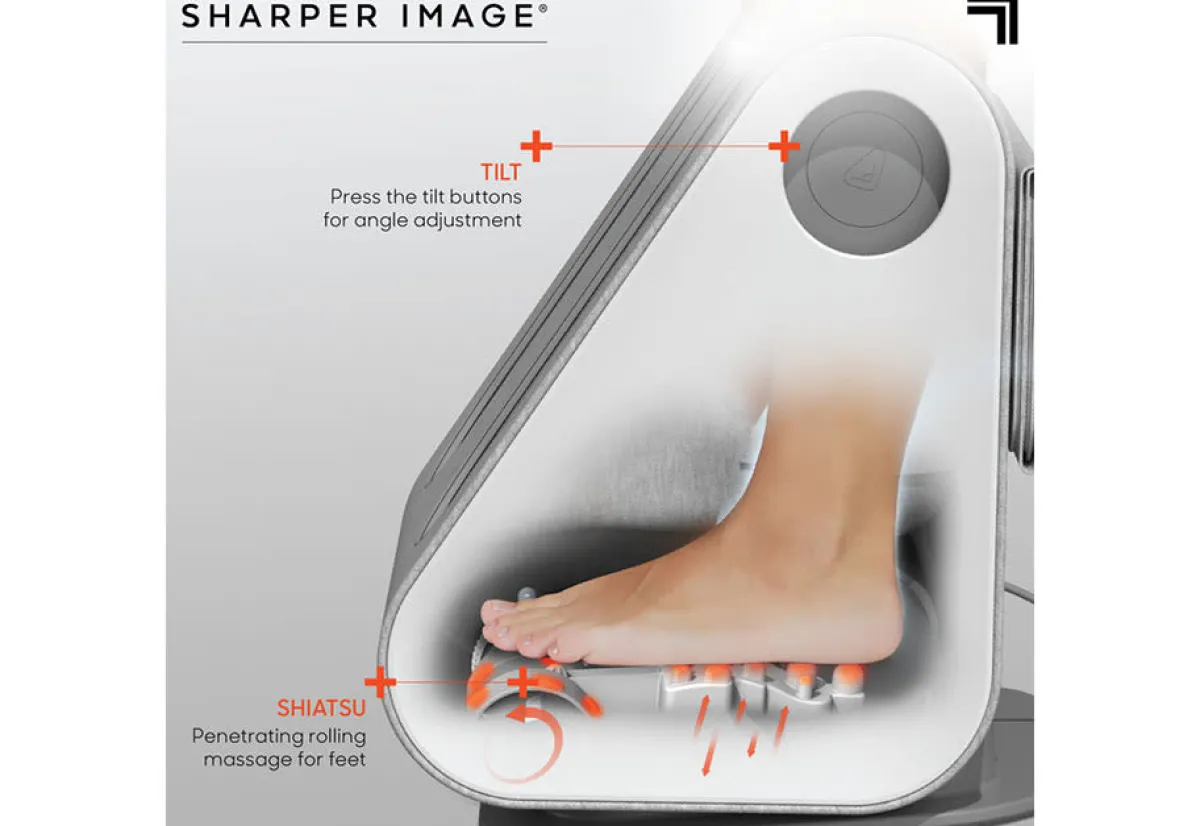 DI - Xiamen Comfier Technology Co., Ltd. Shiatsu Foot and Calf Massager by Sharper Image