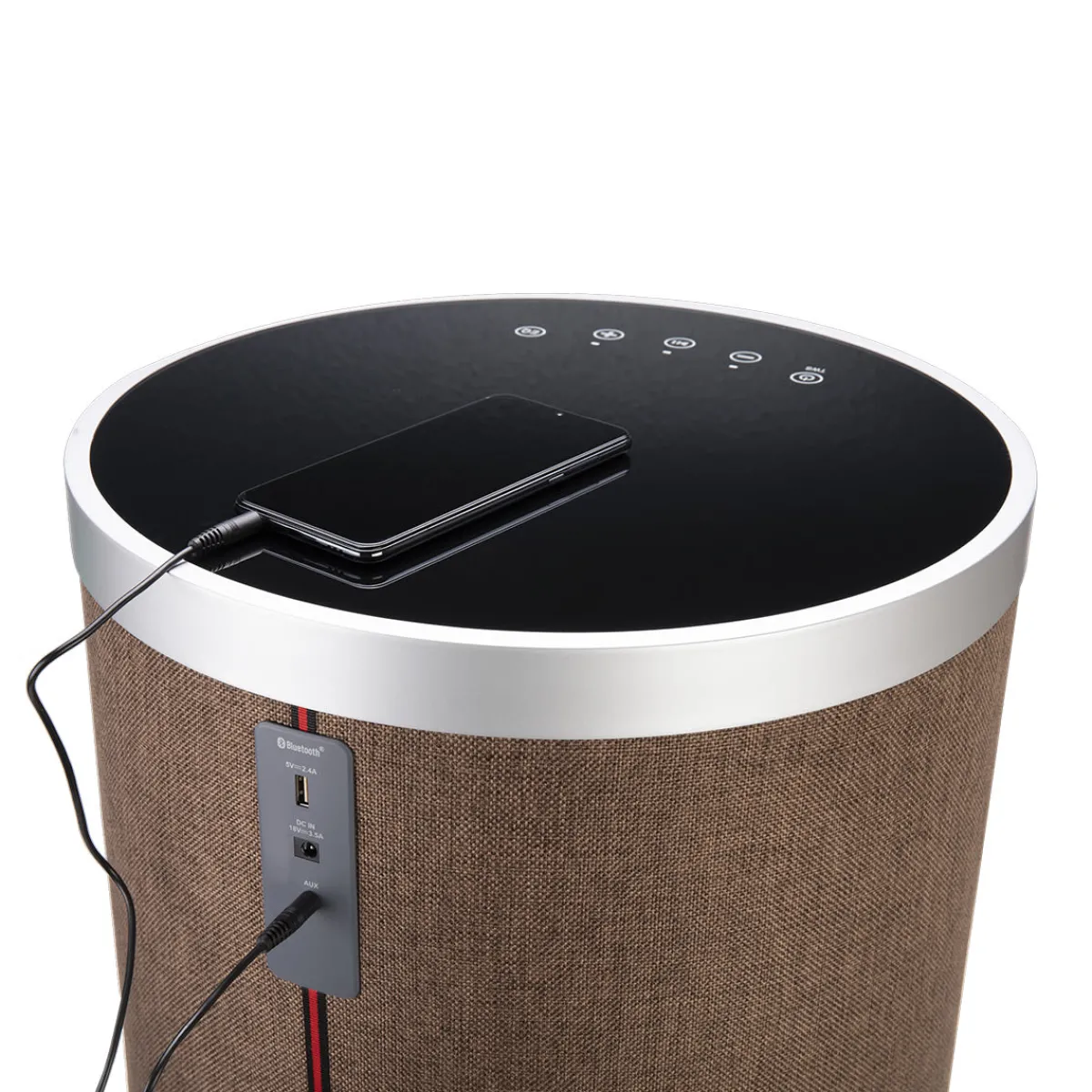 FKA DISTRIBUTING CO., LLC - DBA HOMEDICS USA LLC Smart Home Speaker Charging Sound Table