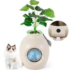 GoPlus (Costway) Smart Plant Hidden Litter Box with Odor Control