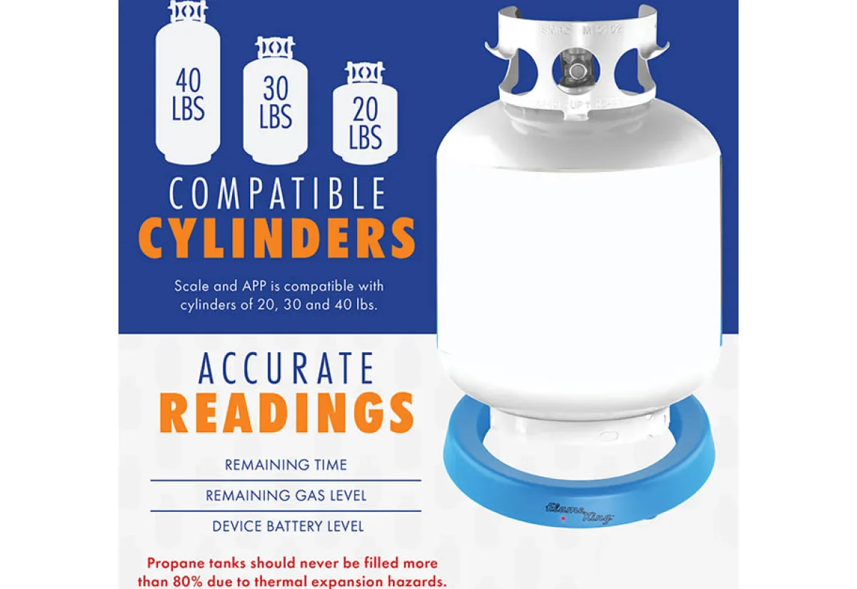 Flame King Smart Wireless Propane Scale