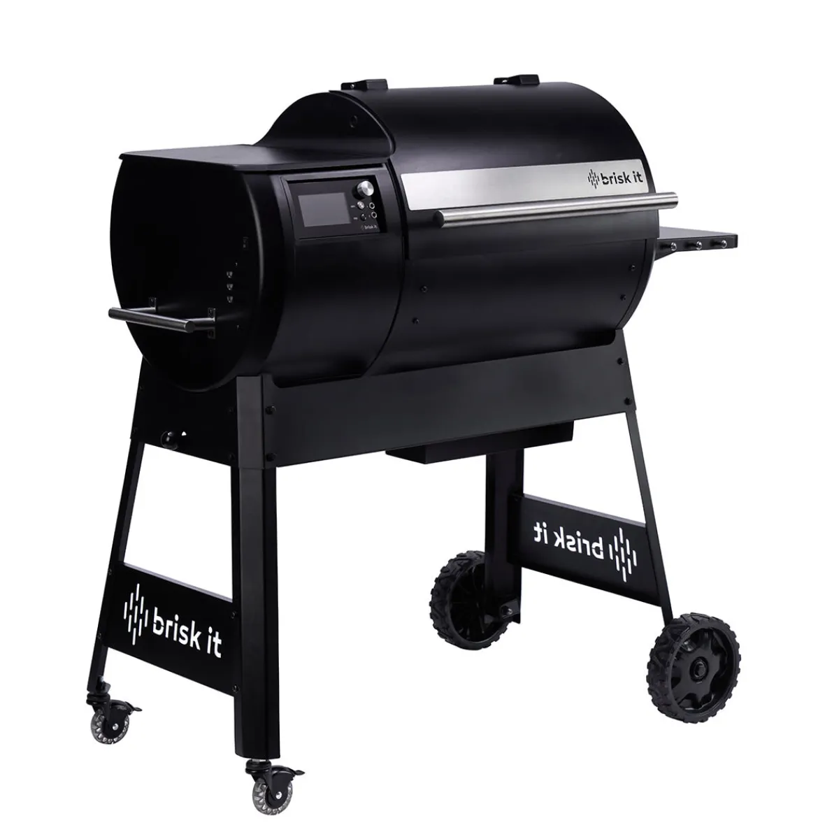 Grill Daddy Brush Co. Smart Wood Pellet Smoker Grill
