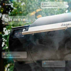 Grill Daddy Brush Co. Smart Wood Pellet Smoker Grill