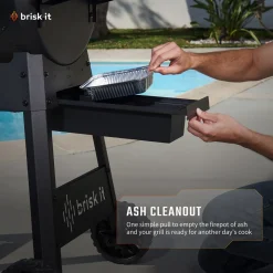 Grill Daddy Brush Co. Smart Wood Pellet Smoker Grill