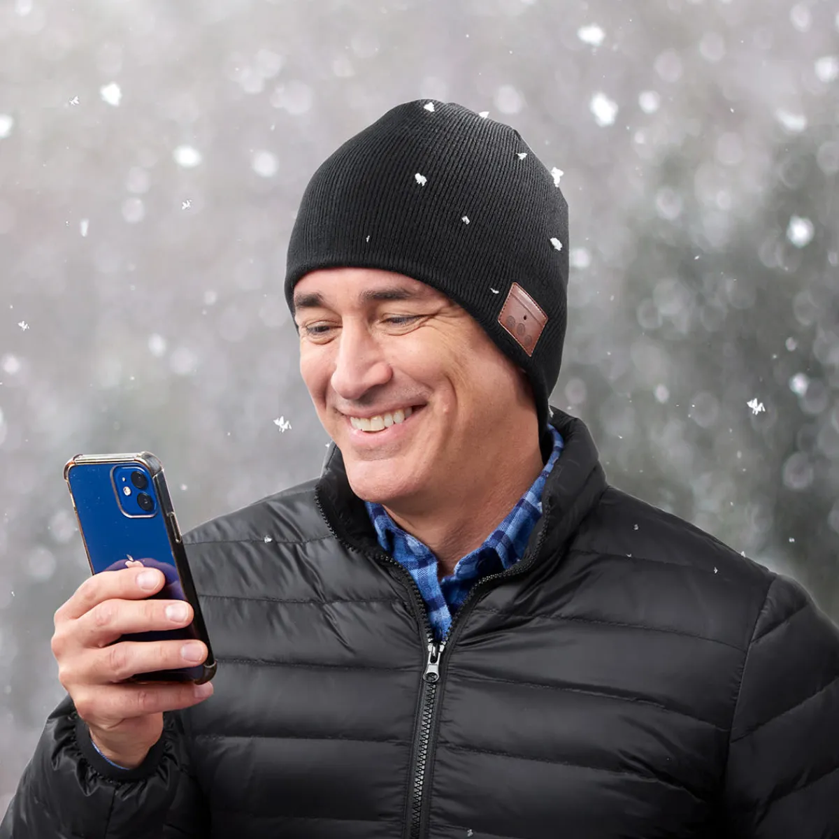 Sharper Image Smartphone Bluetooth Hat by