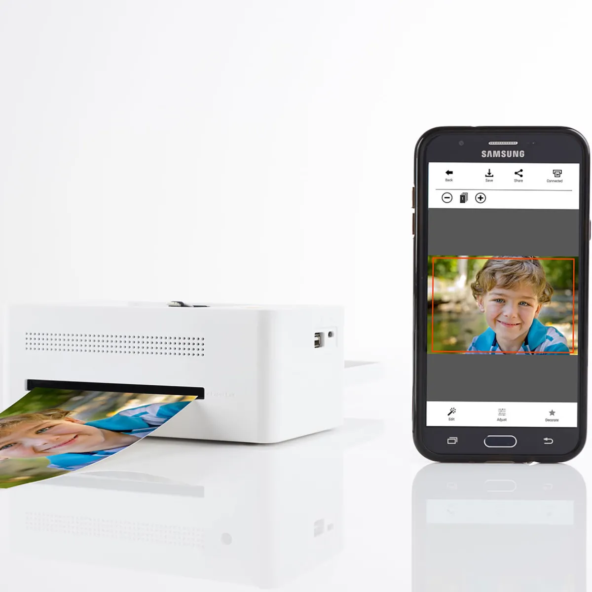 Sharper Image Smartphone Photo Printer by
