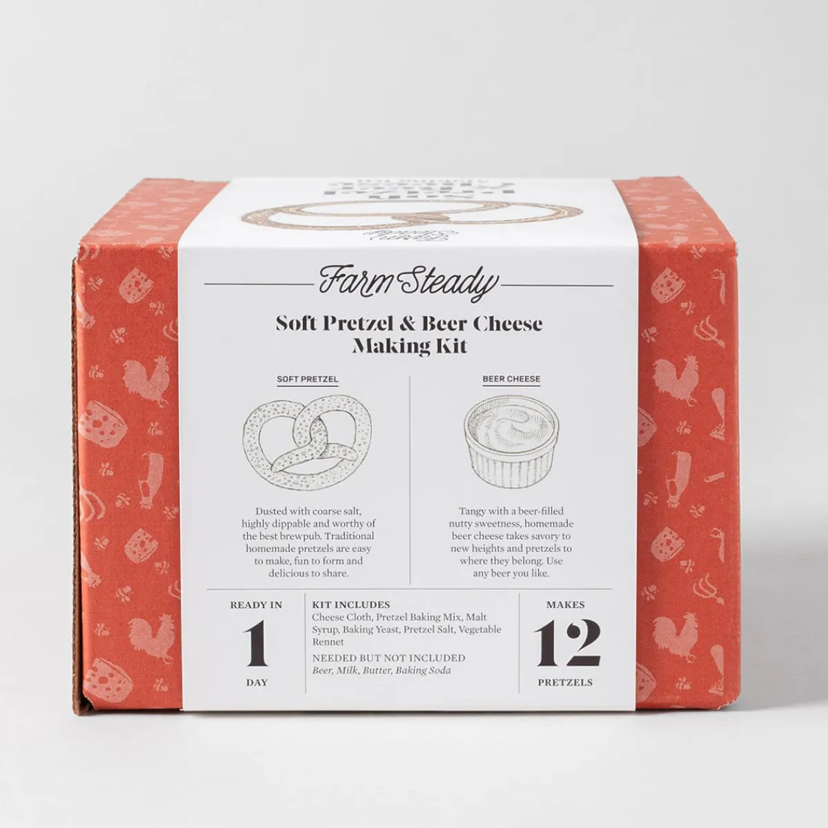 Brooklyn Brew Shop, LLC Soft Pretzel and Beer Cheese Making Kit