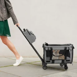 Overland LLC Soft Rolling Pet Carrier