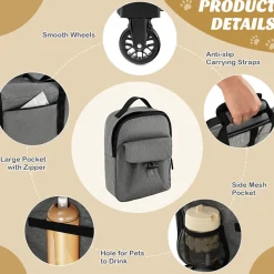 Overland LLC Soft Rolling Pet Carrier