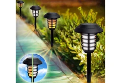 Maxsa Innovations Solar Pathway Lights (Set of 4)