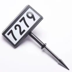 Sharper Image Solar Powered Address Sign