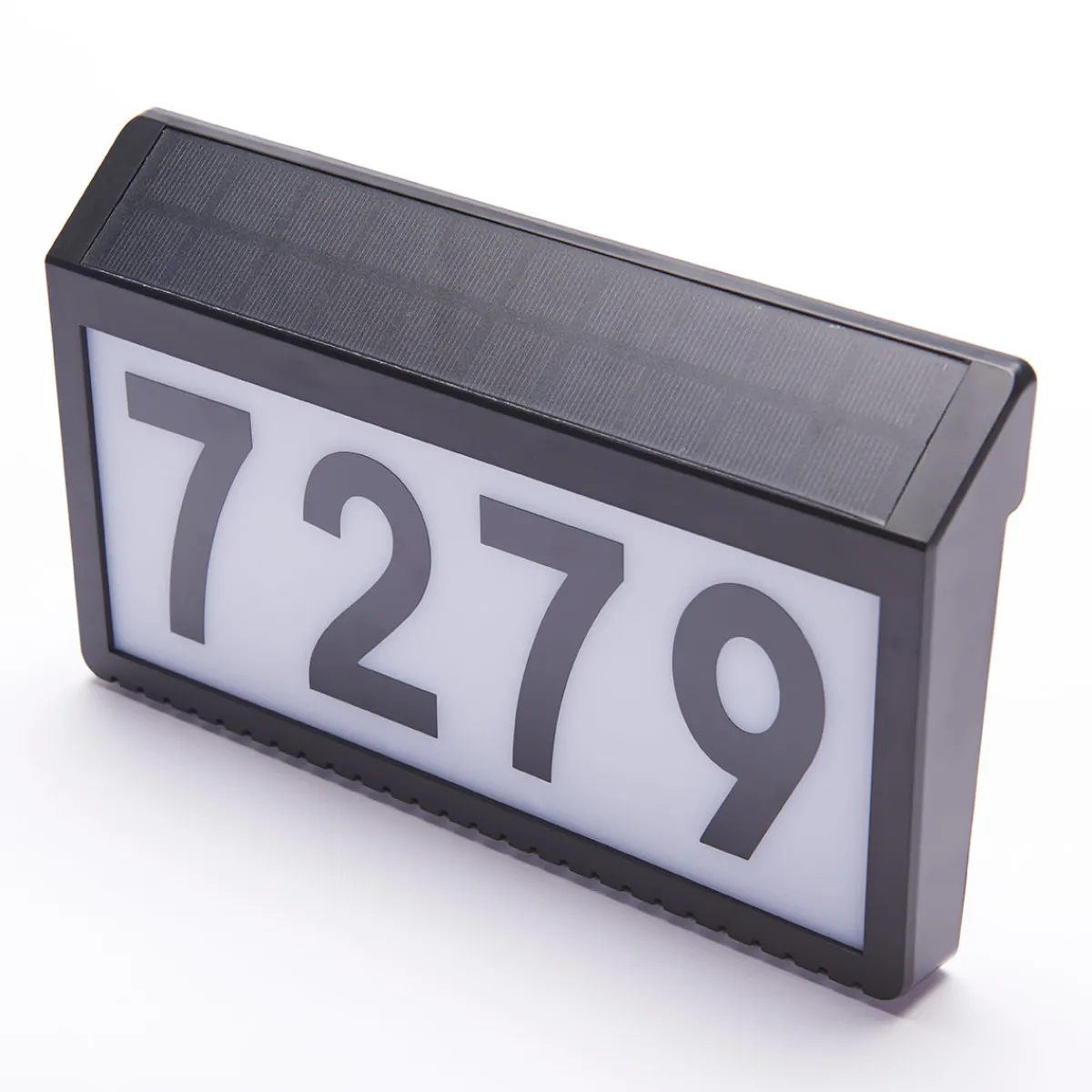 Sharper Image Solar Powered Address Sign
