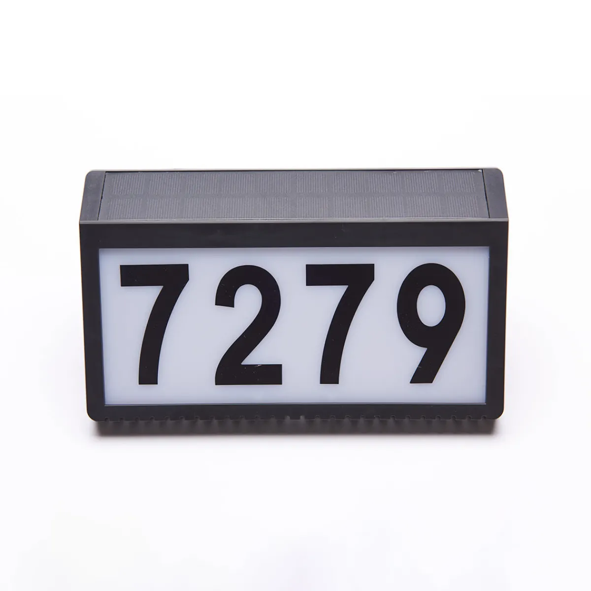 Sharper Image Solar Powered Address Sign