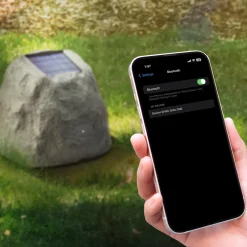 Innovative Concepts u0026 Design dba Gemini Sound Solar Powered Bluetooth Rock Speaker with Multilink