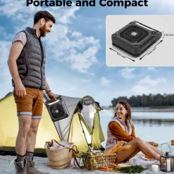 PanergyTek USA Inc. Solar Powered Fan with LED Lights