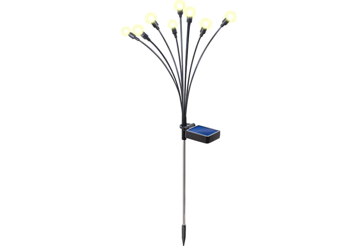 Ontel Products Solar Powered Firefly Garden Lights (Set of 2)