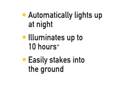 Ontel Products Solar Powered Firefly Garden Lights (Set of 2)