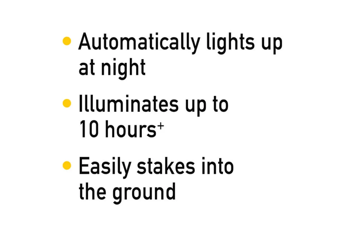 Ontel Products Solar Powered Firefly Garden Lights (Set of 2)