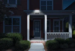 BISS Product Development, LLC Solar Powered Security Flood Light