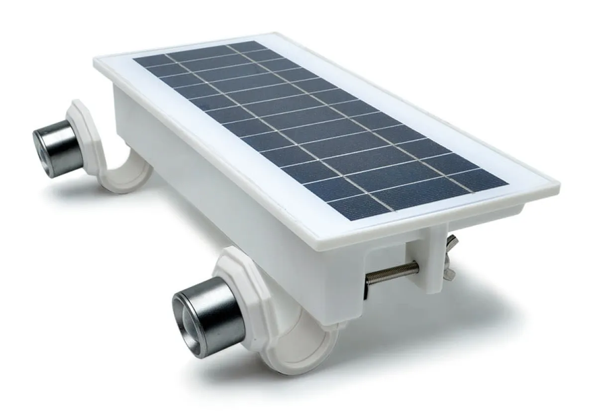 BISS Product Development, LLC Solar Powered Security Spotlight
