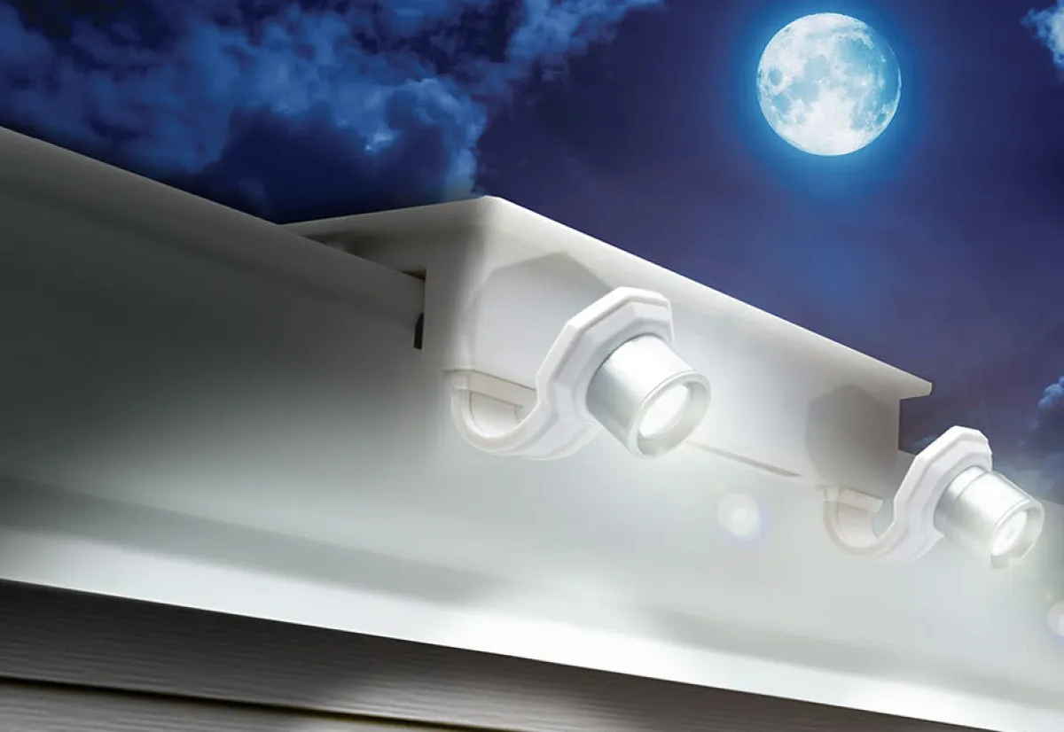 BISS Product Development, LLC Solar Powered Security Spotlight