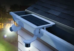 BISS Product Development, LLC Solar Powered Security Spotlight