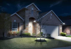 BISS Product Development, LLC Solar Powered Security Spotlight