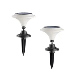 Xodus Innovations Solar-Powered LED Martini Lamp Lights (Set of 2)