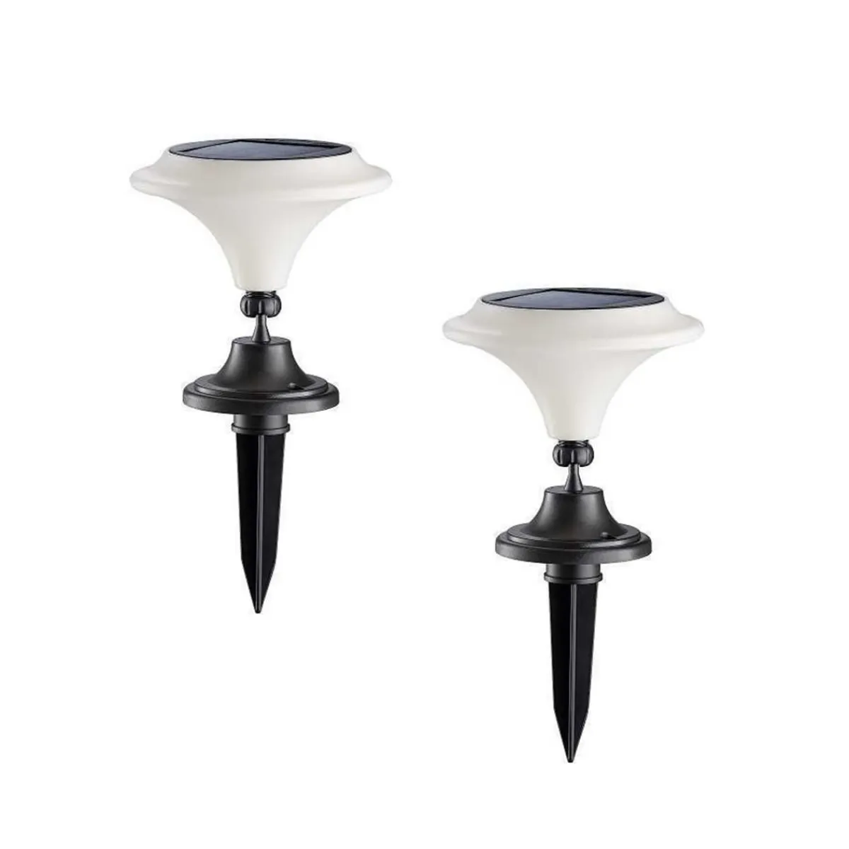 Xodus Innovations Solar-Powered LED Martini Lamp Lights (Set of 2)