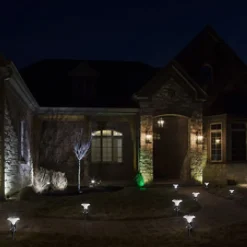 Xodus Innovations Solar-Powered LED Martini Lamp Lights (Set of 2)