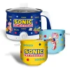 Uncanny Brands, LLC Sonic The Hedgehog Hot Pot with Ramen Bowls