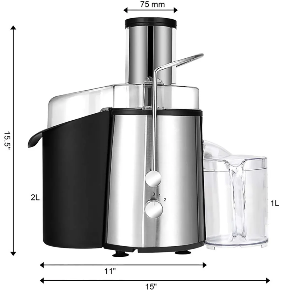 GoPlus (Costway) 2-Speed Electric Juice Press