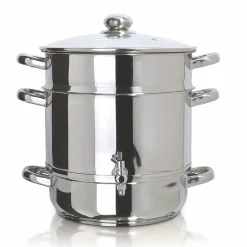 Euro-Cuisine, Inc Stainless Steel Stove Top Steam Juicer