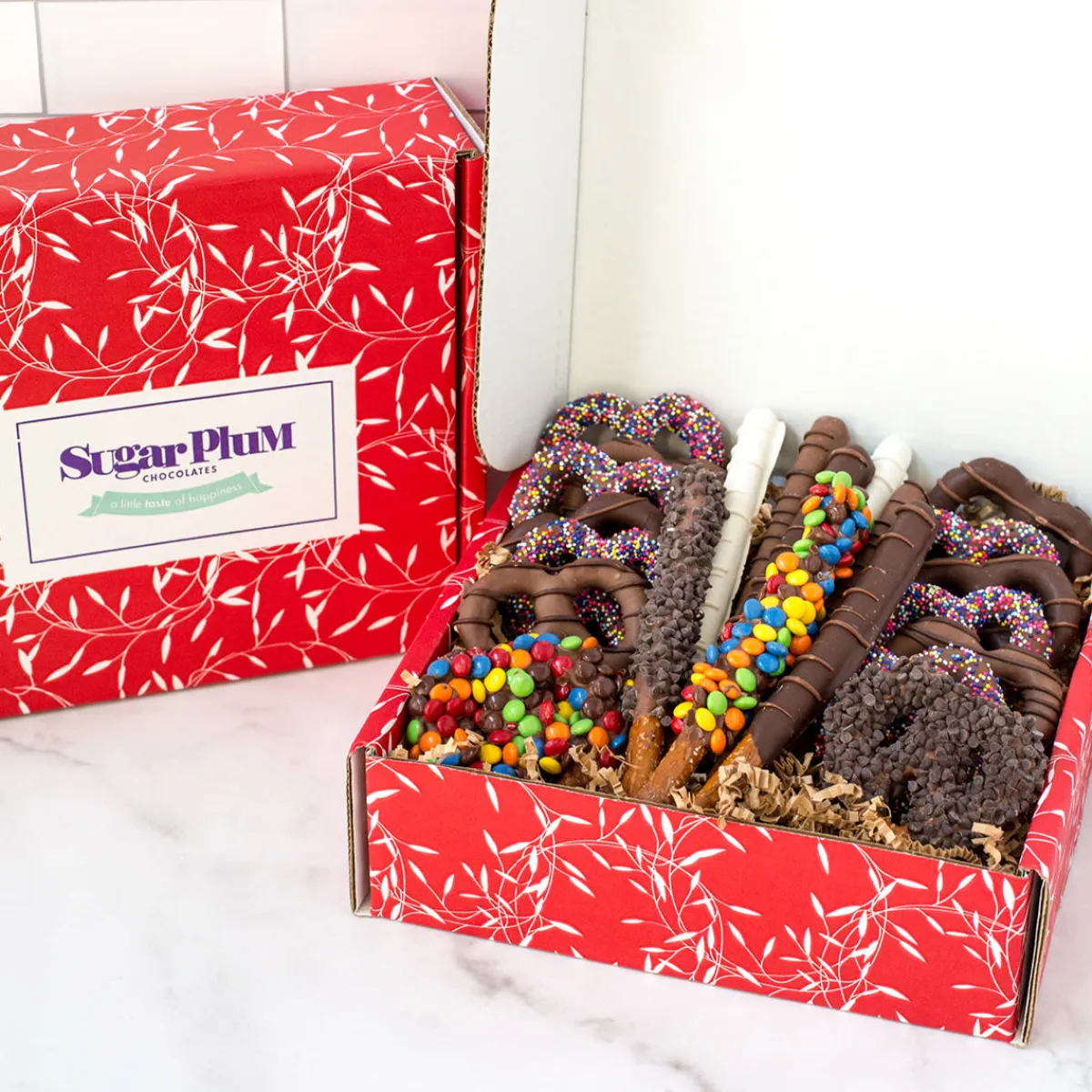 Sugar Plum Inc Sugar Plum Chocolate Pretzel Passion Gift Box