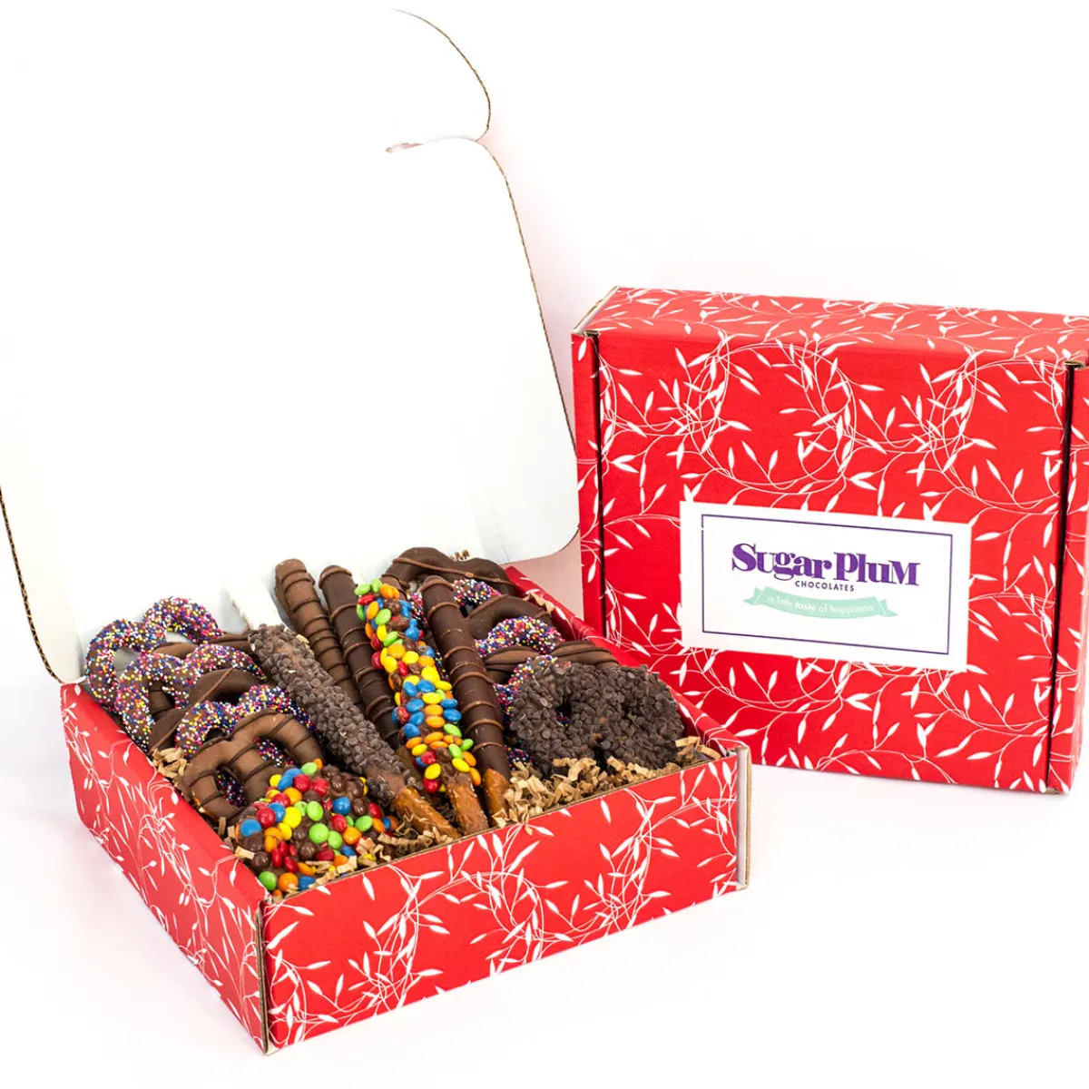 Sugar Plum Inc Sugar Plum Chocolate Pretzel Passion Gift Box