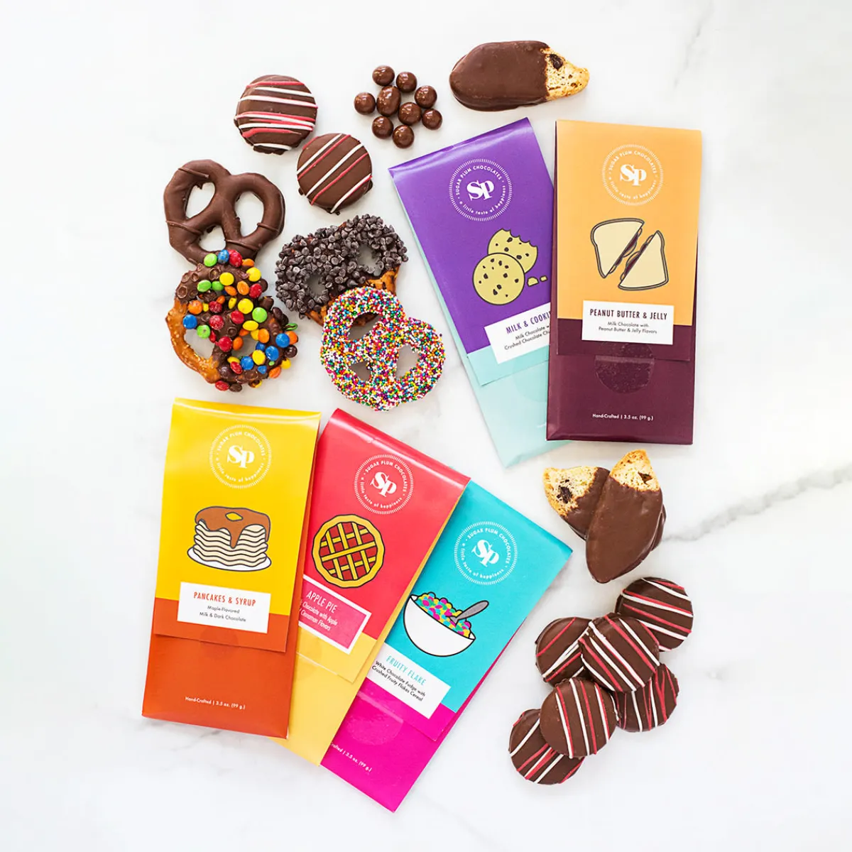 Sugar Plum Inc Sugar Plum Nostalgic Chocolate Bar Gift Box