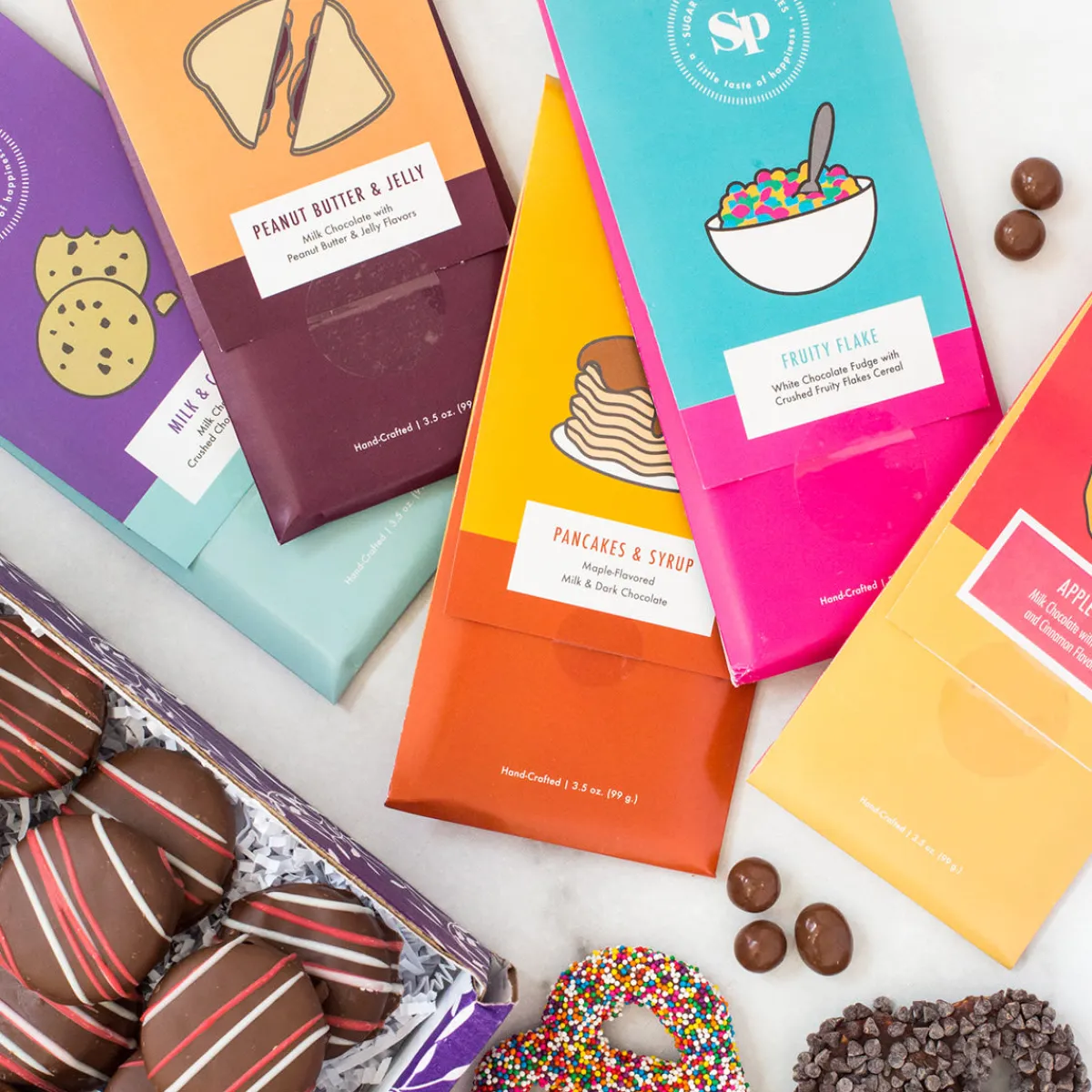 Sugar Plum Inc Sugar Plum Nostalgic Chocolate Bar Gift Box