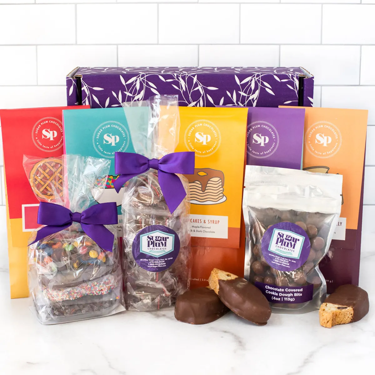 Sugar Plum Inc Sugar Plum Nostalgic Chocolate Bar Gift Box