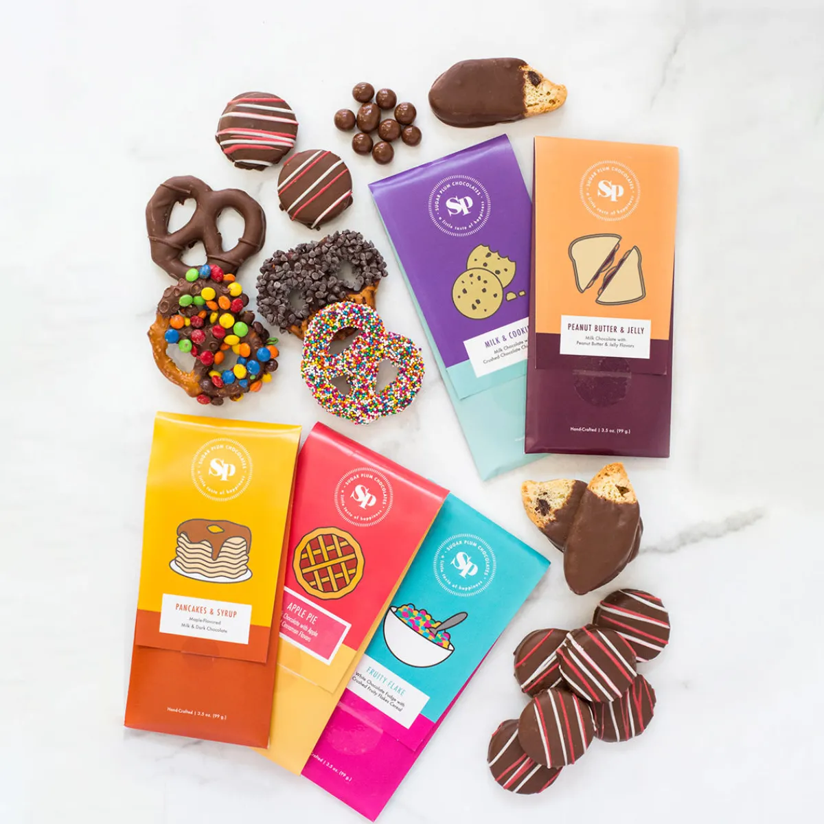 Sugar Plum Inc Sugar Plum Nostalgic Chocolate Bar Gift Box