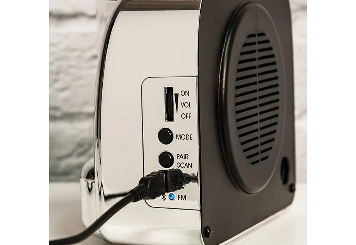 Odash Inc. Tabletop Diner Jukebox Radio with Bluetooth