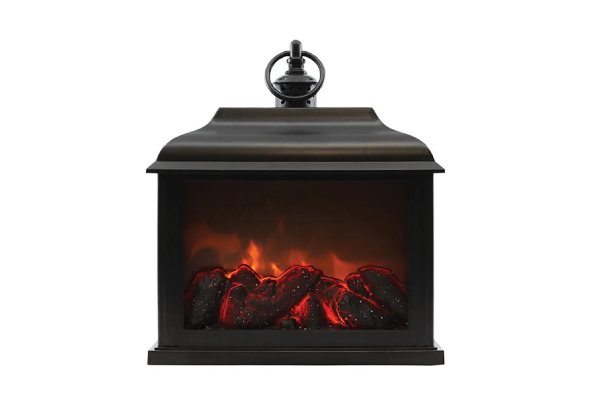 Sharper Image Tabletop Flameless Fireplace