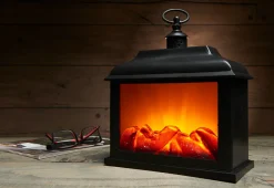 Sharper Image Tabletop Flameless Fireplace