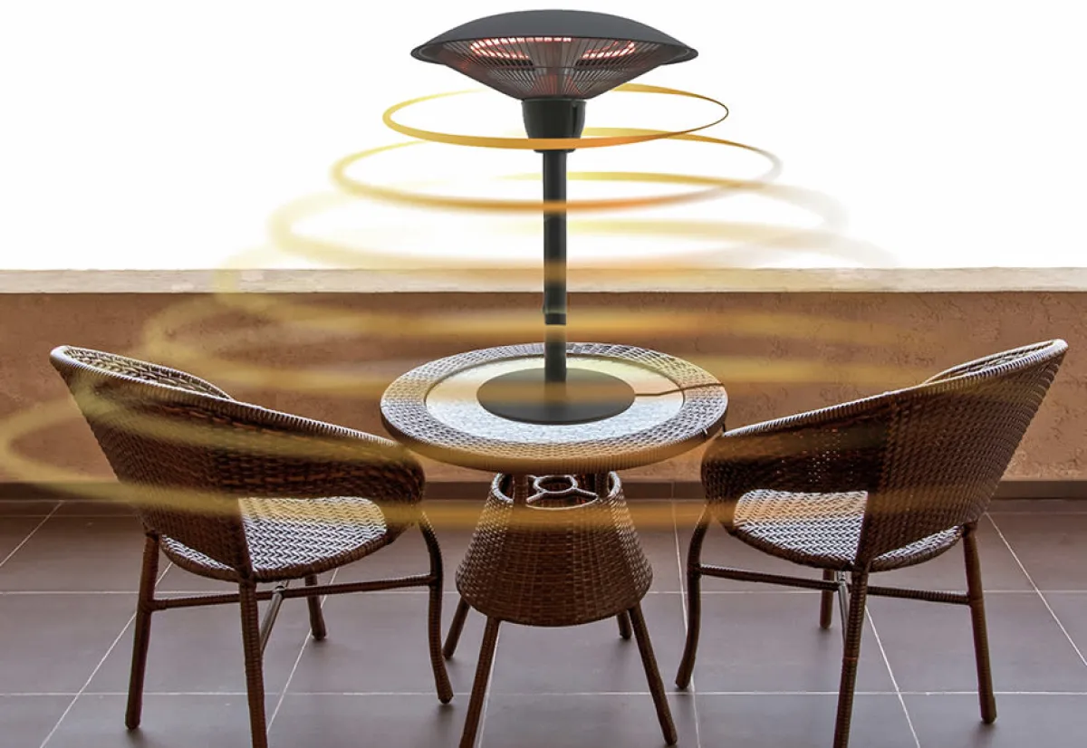 EBI Tabletop Infrared Outdoor Heater
