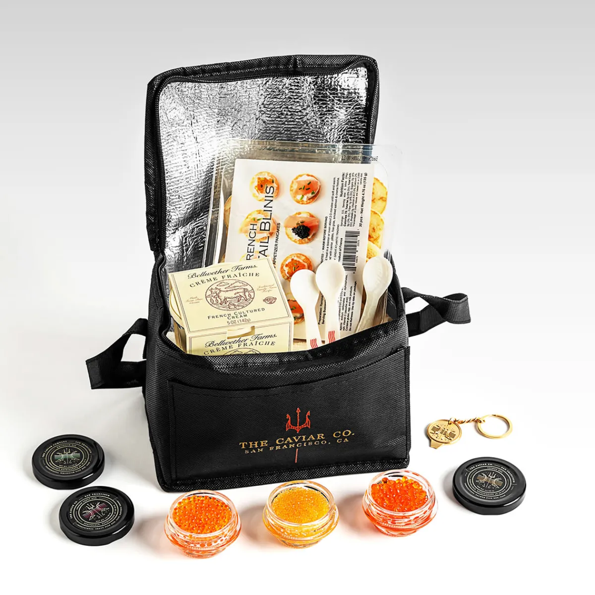 The Caviar Company LLC The Caviar Co. Variety Caviar Flight