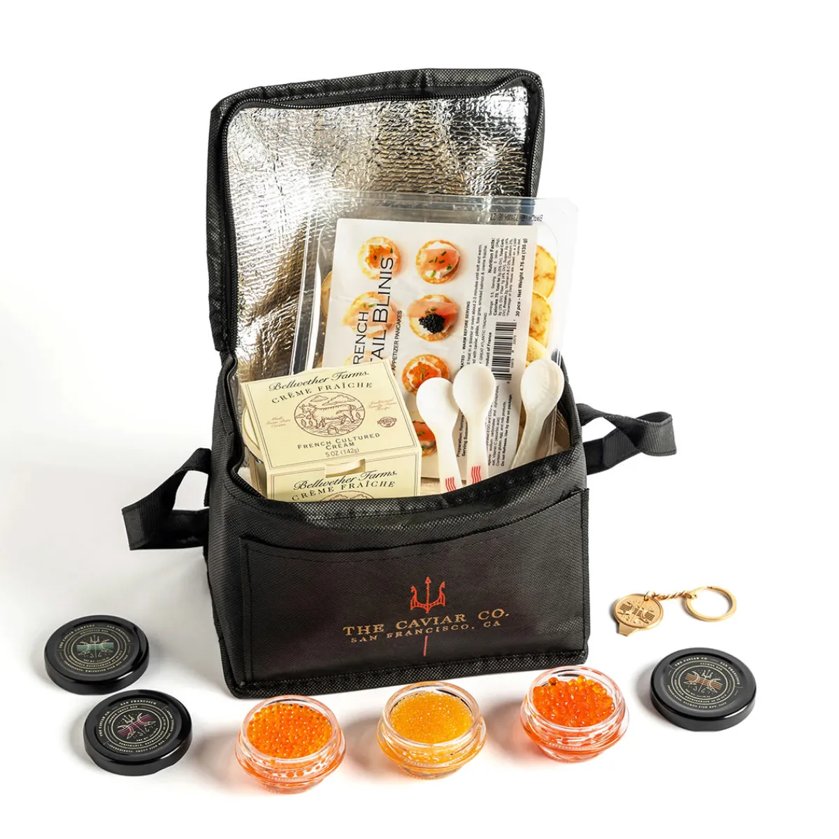 The Caviar Company LLC The Caviar Co. Variety Caviar Flight