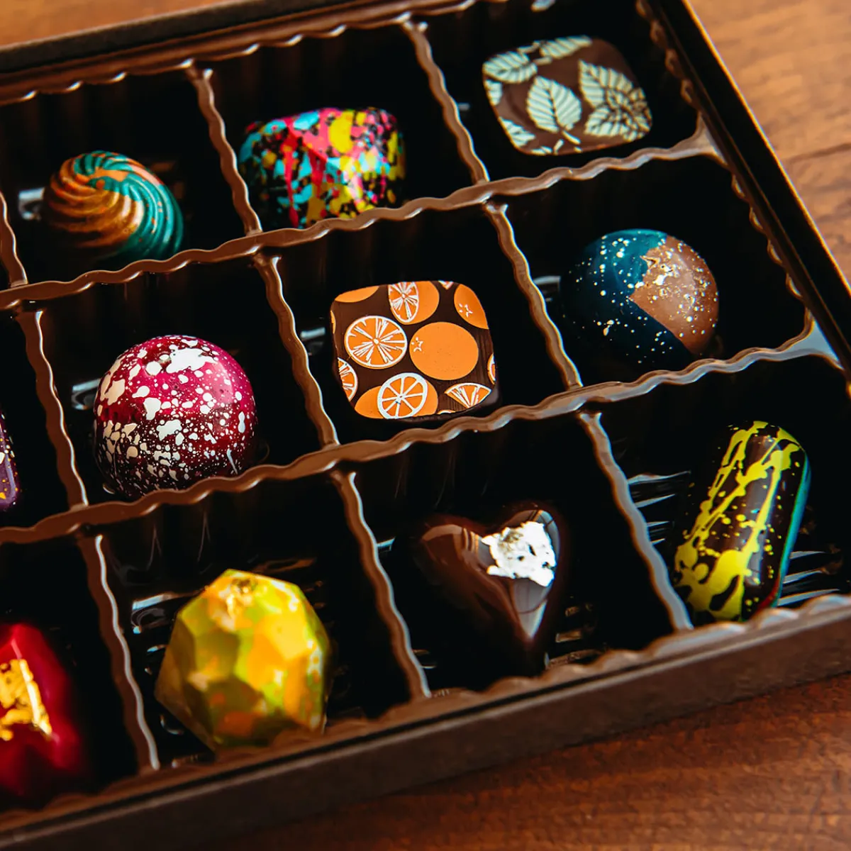 Misha's Cupcakes Inc. The Chocolate Season 15-Piece Artisan Chocolates