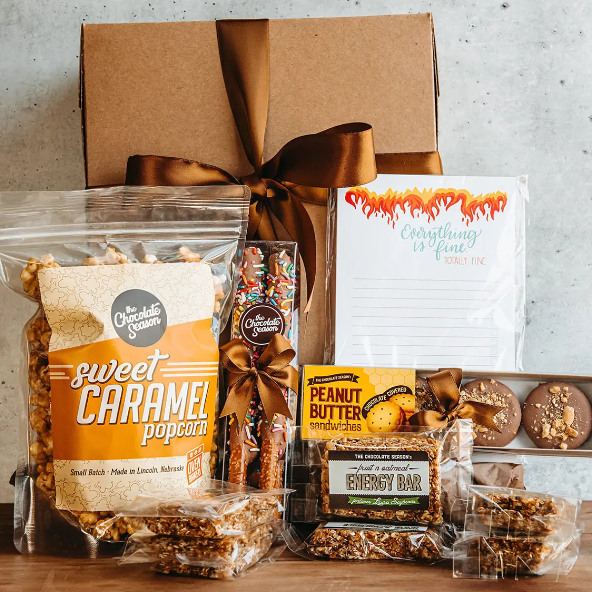 Misha's Cupcakes Inc. The Chocolate Season Student Snack Attack Gift Box